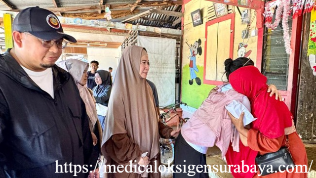 Azizah Salsha Salurkan Donasi